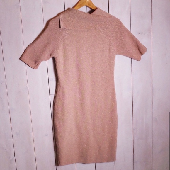 Calvin Klein |Rose Gold Pink| Sweater Dress| - Picture 6 of 7